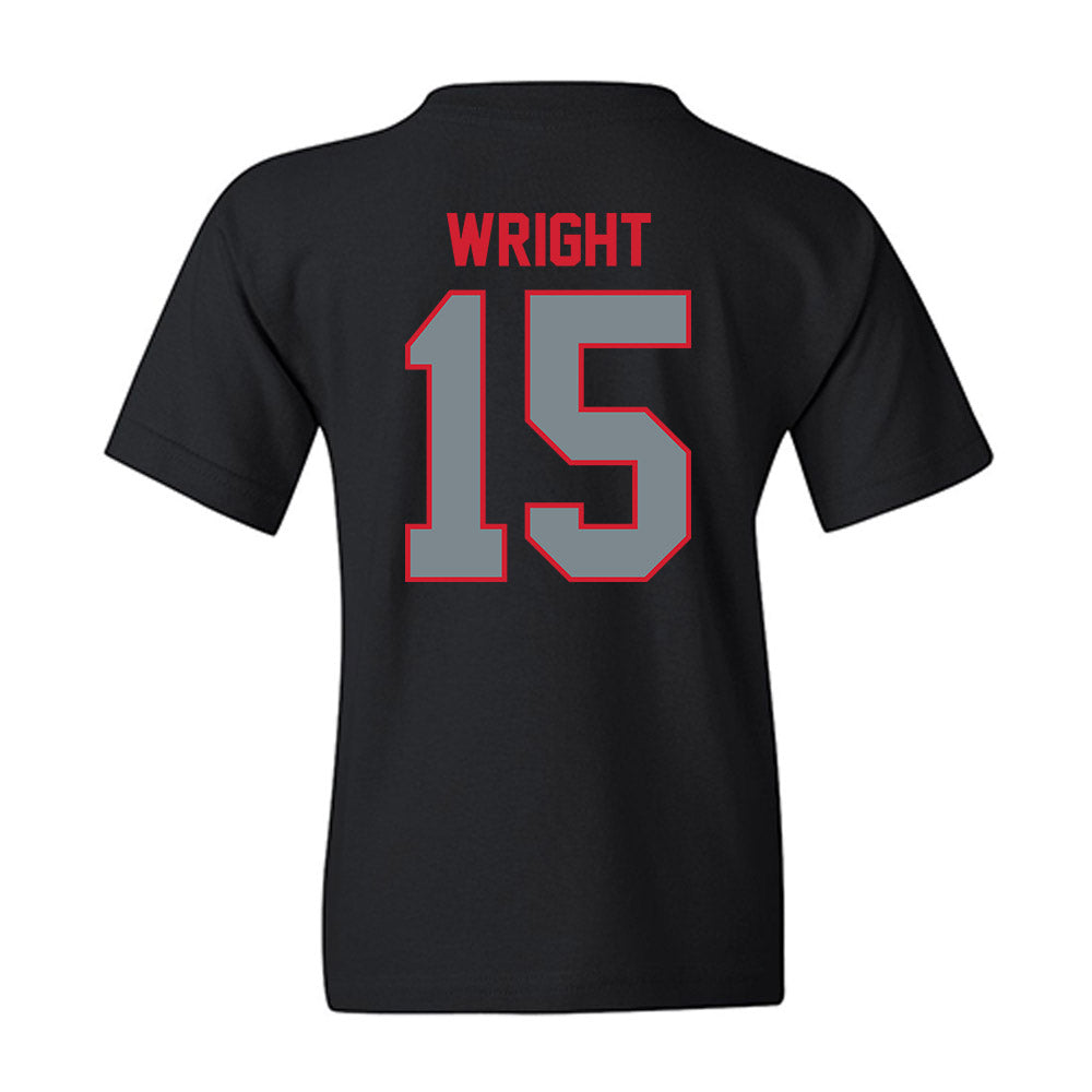 UCM - NCAA Women's Soccer : Kristen Wright - Youth T-Shirt-1