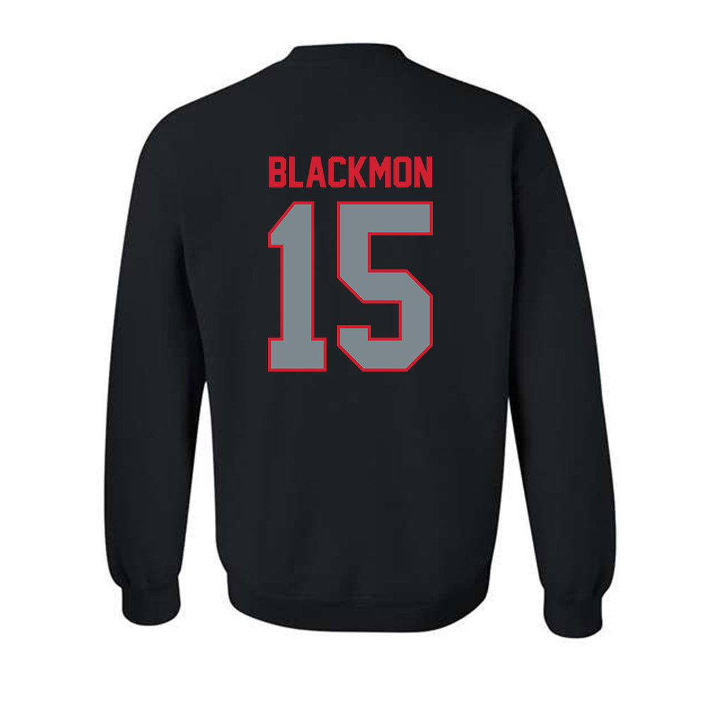 UCM - NCAA Softball : Alexandria Blackmon - Crewneck Sweatshirt-1