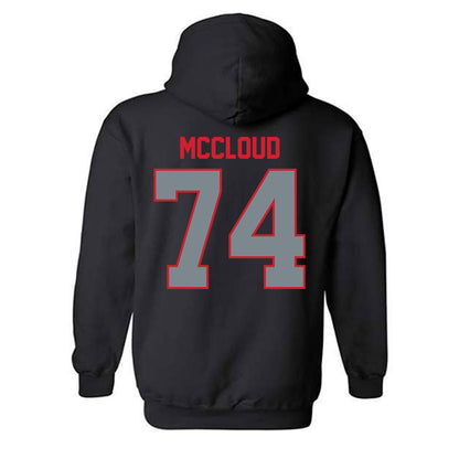 UCM - NCAA Football : Jaedyn McCloud - Hooded Sweatshirt-1