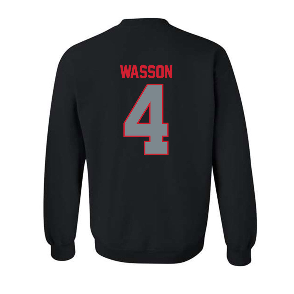UCM - NCAA Football : Hogan Wasson - Crewneck Sweatshirt-1