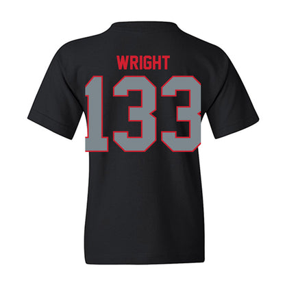 UCM - NCAA Wrestling : James Wright - Youth T-Shirt-1