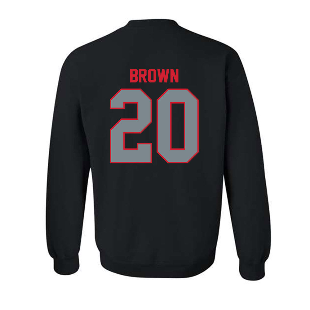 UCM - NCAA Football : Damien Brown - Crewneck Sweatshirt-1