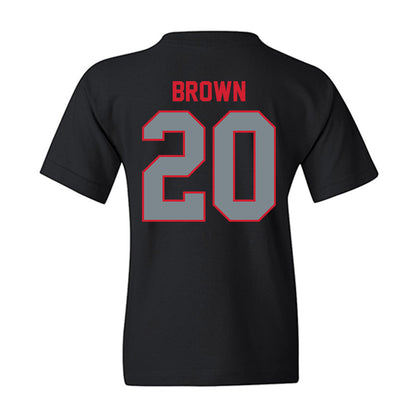 UCM - NCAA Football : Damien Brown - Youth T-Shirt-1