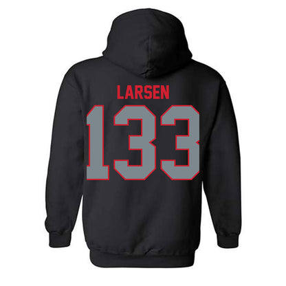 UCM - NCAA Wrestling : Aiden Larsen - Hooded Sweatshirt-1
