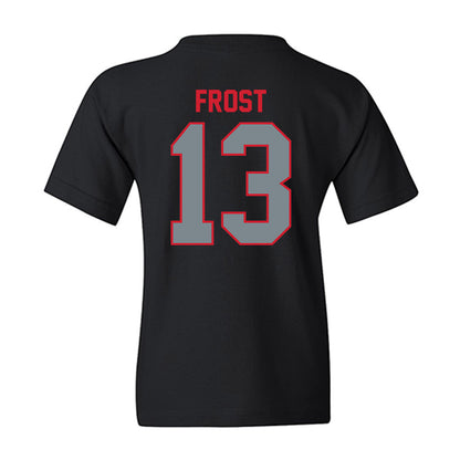 UCM - NCAA Women's Basketball : Lauren Frost - Youth T-Shirt-1