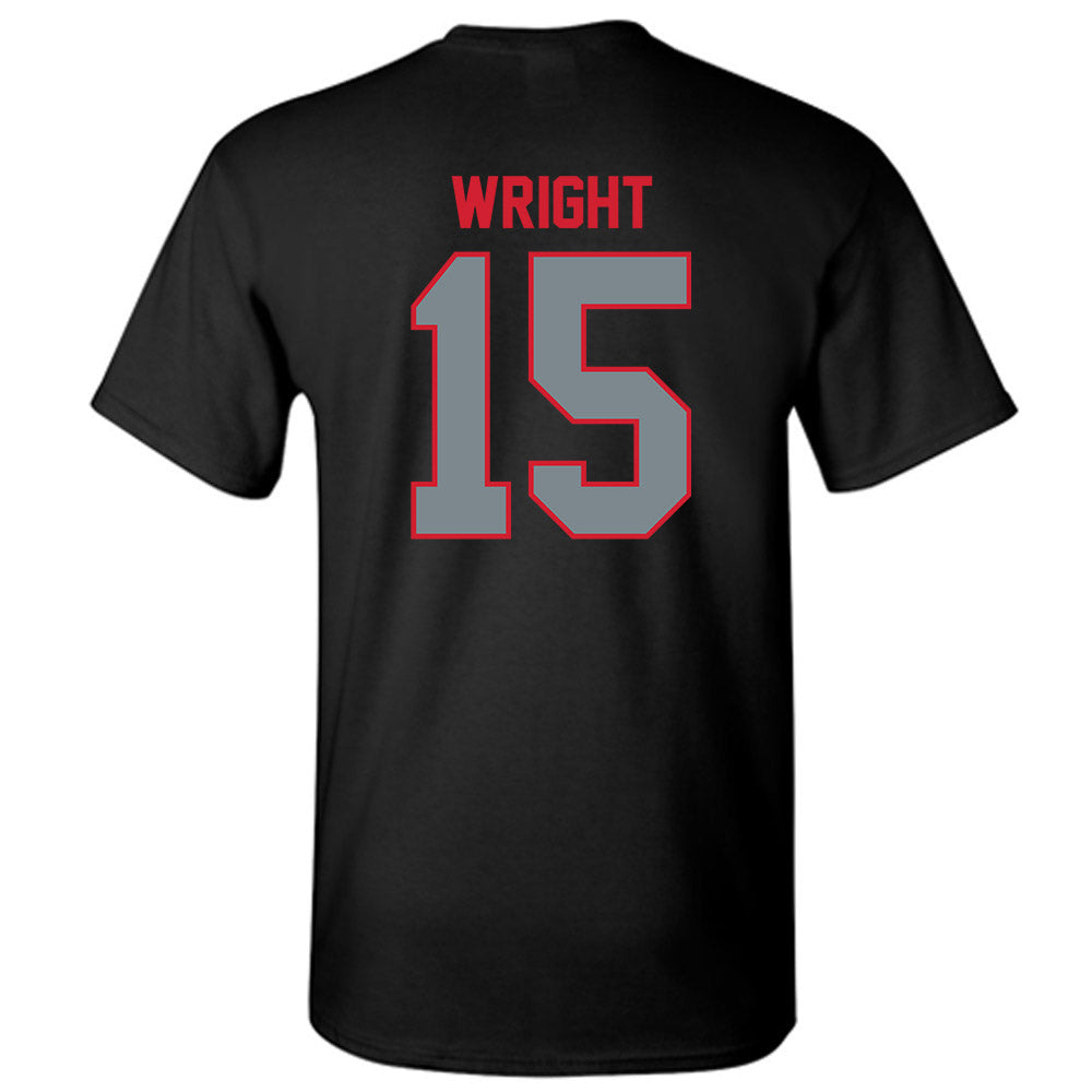 UCM - NCAA Women's Soccer : Kristen Wright - T-Shirt-1