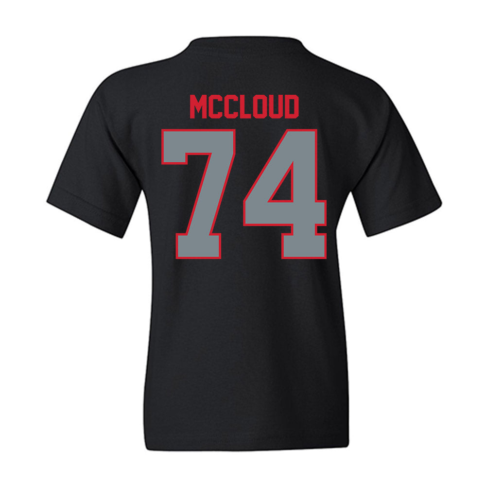 UCM - NCAA Football : Jaedyn McCloud - Youth T-Shirt-1