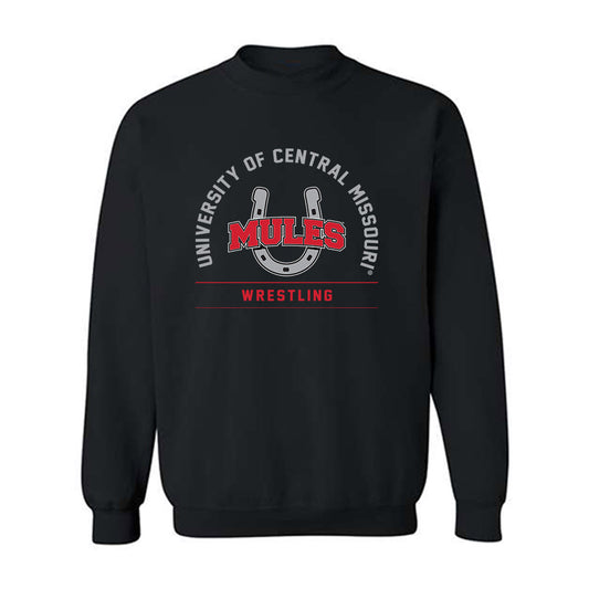 UCM - NCAA Wrestling : Trey Dillow - Crewneck Sweatshirt-0