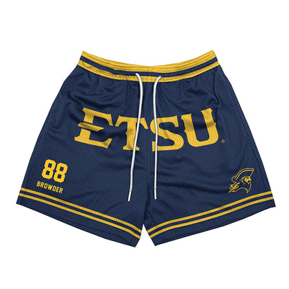 East Tennessee State - NCAA Football : Charlie Browder - Shorts-0
