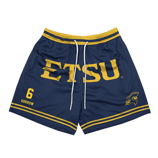 East Tennessee State - NCAA Baseball : Griffin Sorrow - Shorts-0