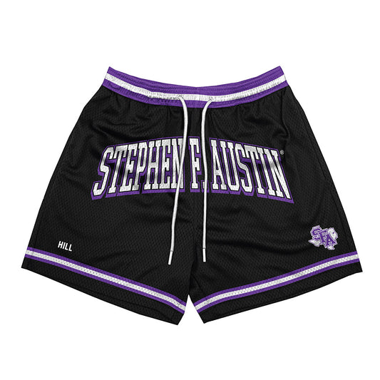 SFA - NCAA Men's Track & Field : Brayden Hill - Shorts-0