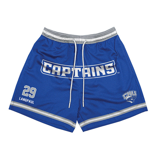 CNU - NCAA Football : Chase Langpaul - Shorts-0