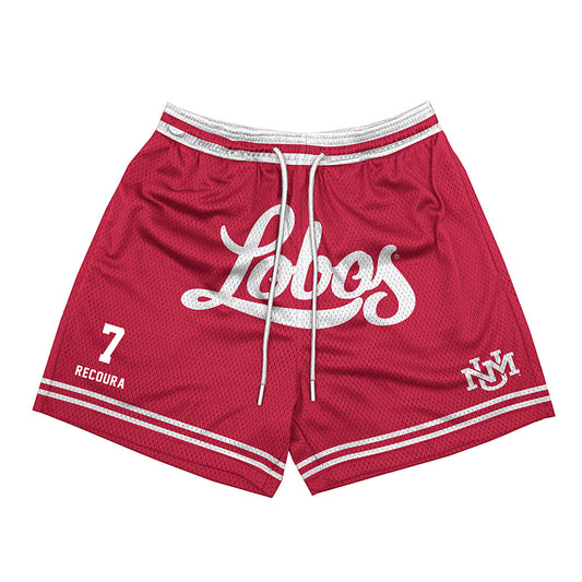 New Mexico - NCAA Men's Tennis : Nicolas Recoura - Shorts-0