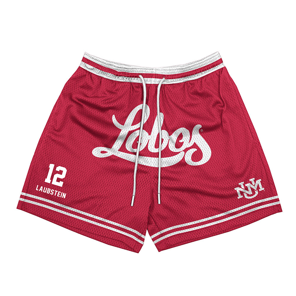 New Mexico - NCAA Football : James Laubstein - Shorts-0