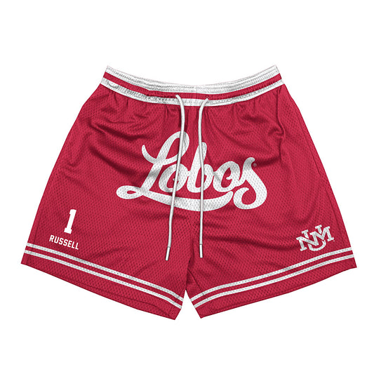 New Mexico - NCAA Baseball : Tristan Russell - Shorts-0