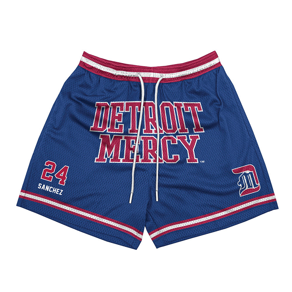 Detroit Mercy - NCAA Men's Soccer : Sebastian Sanchez - Shorts-0