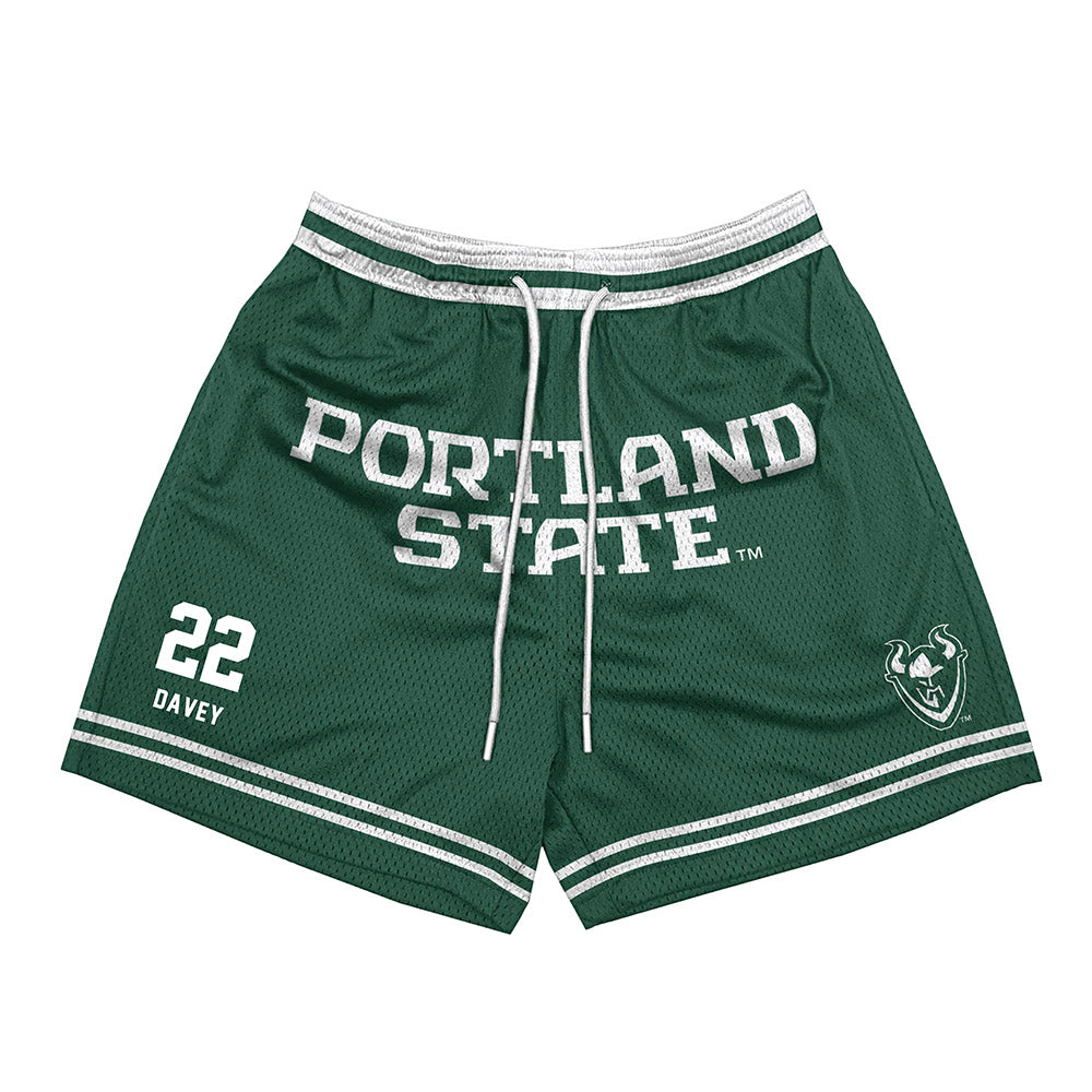 Portland State - NCAA Women's Volleyball : Katelyn Davey - Shorts-0