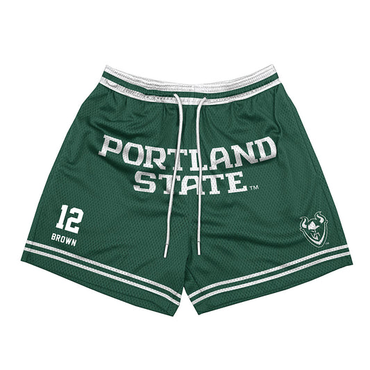 Portland State - NCAA Women's Basketball : Kyleigh Brown - Shorts-0