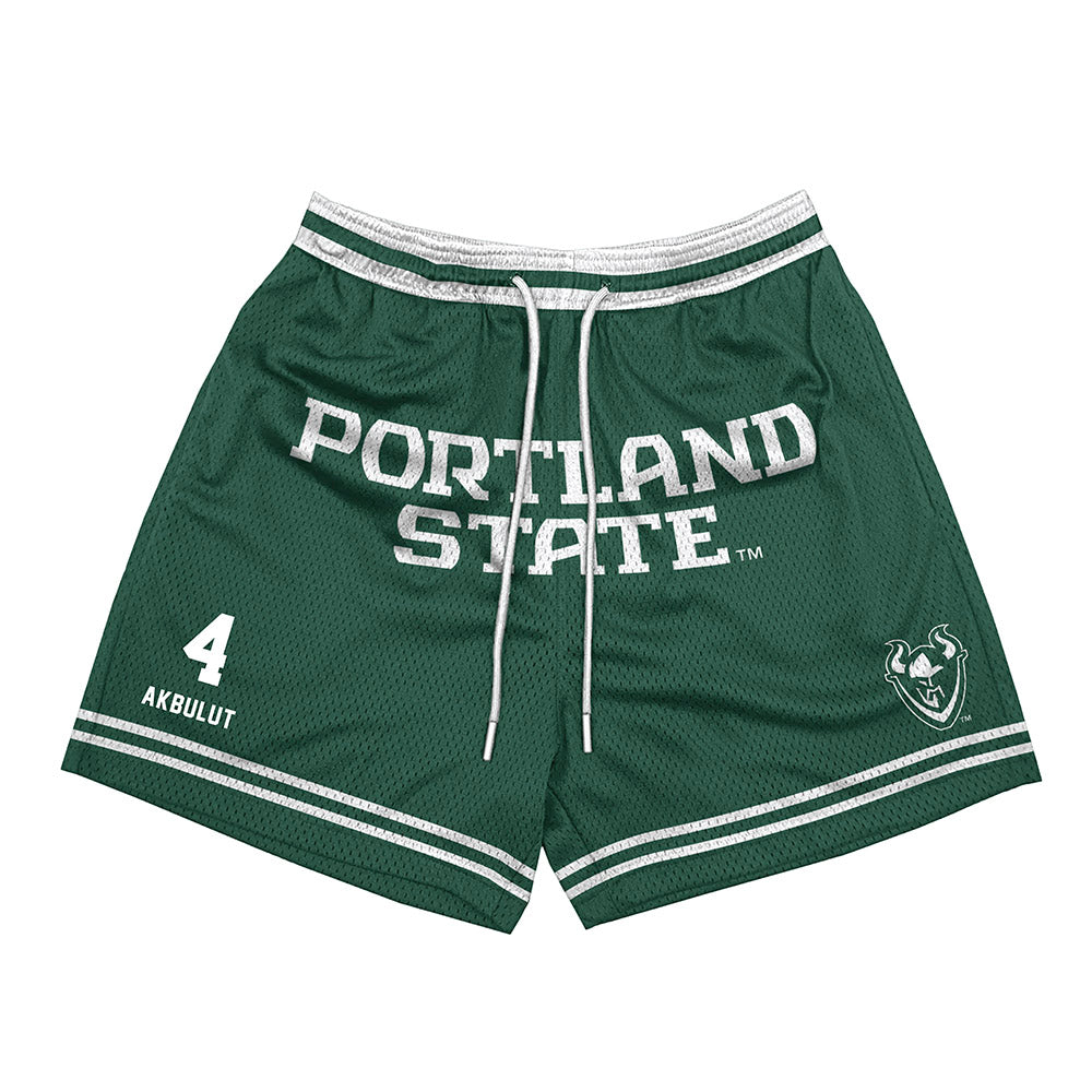 Portland State - NCAA Women's Volleyball : Asya Akbulut - Shorts-0