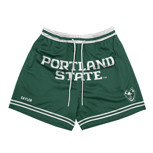 Portland State - NCAA Women's Track & Field : Jaelyn Sayler - Shorts-0