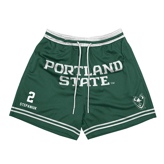 Portland State - NCAA Women's Volleyball : Paige Stepaniuk - Shorts-0