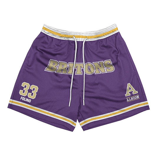 Albion - NCAA Men's Soccer : Simone Folino - Shorts-0