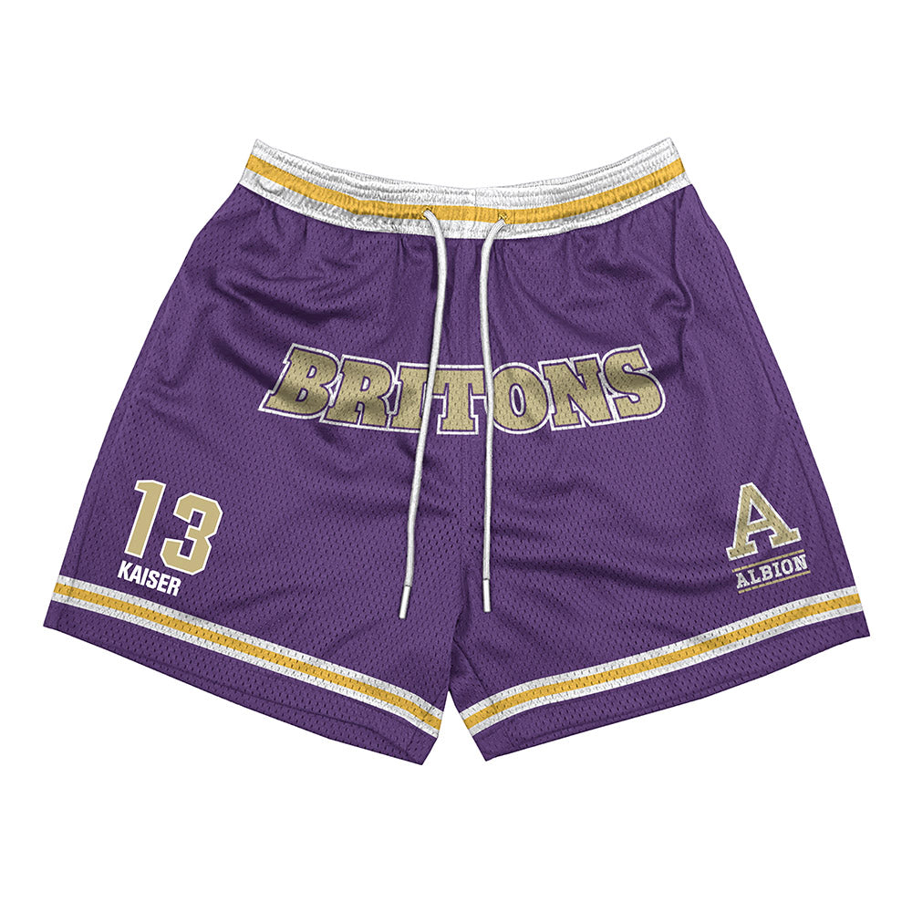 Albion - NCAA Men's Soccer : Diego Kaiser - Shorts-0