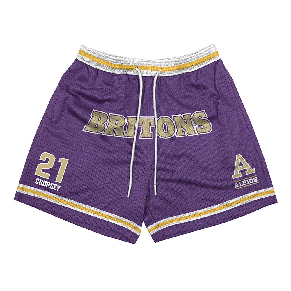Albion - NCAA Football : Cameron Cropsey - Shorts-0