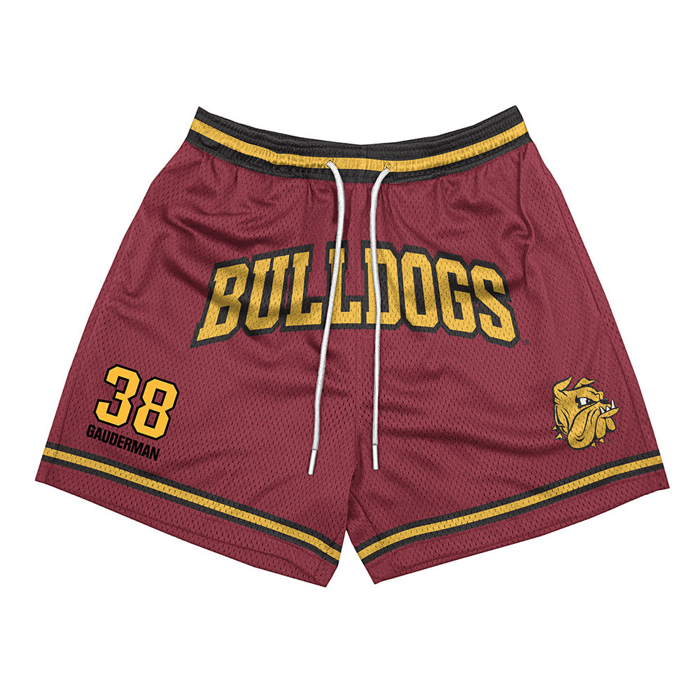 UMN Duluth - NCAA Football : David Gauderman - Shorts-0