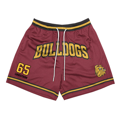 UMN Duluth - NCAA Football : David Lundstrom - Shorts-0