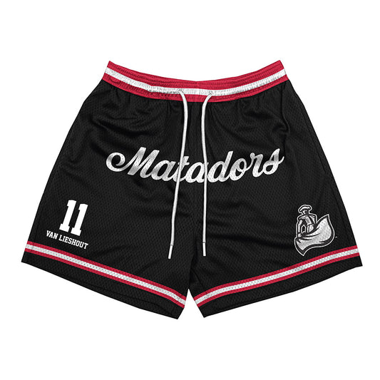 CSUN - NCAA Men's Soccer : Yart Van Lieshout - Shorts-0