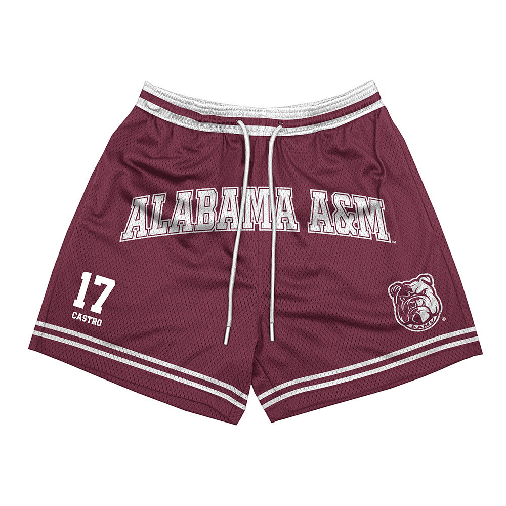 AAMU - NCAA Baseball : Isaac Castro - Shorts-0
