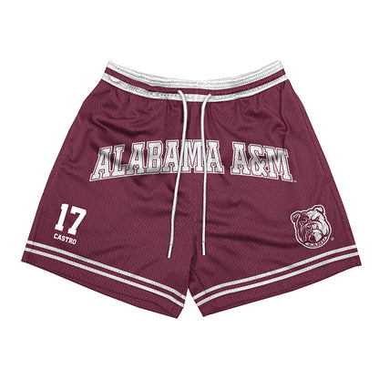 AAMU - NCAA Baseball : Isaac Castro - Shorts-0