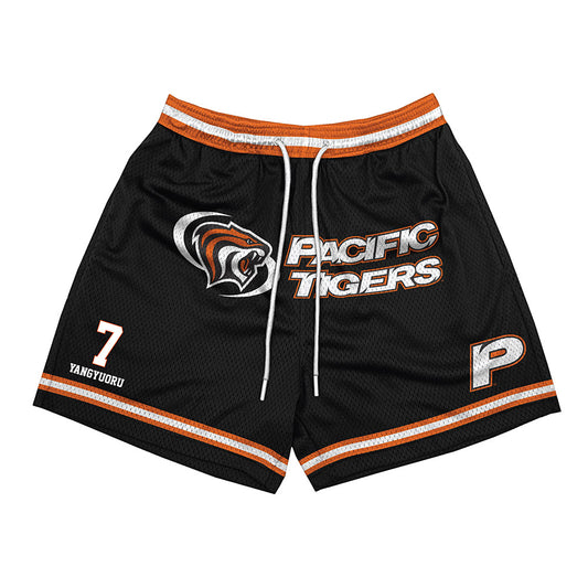 Pacific - NCAA Men's Soccer : Josephat Yangyuoru - Shorts-0