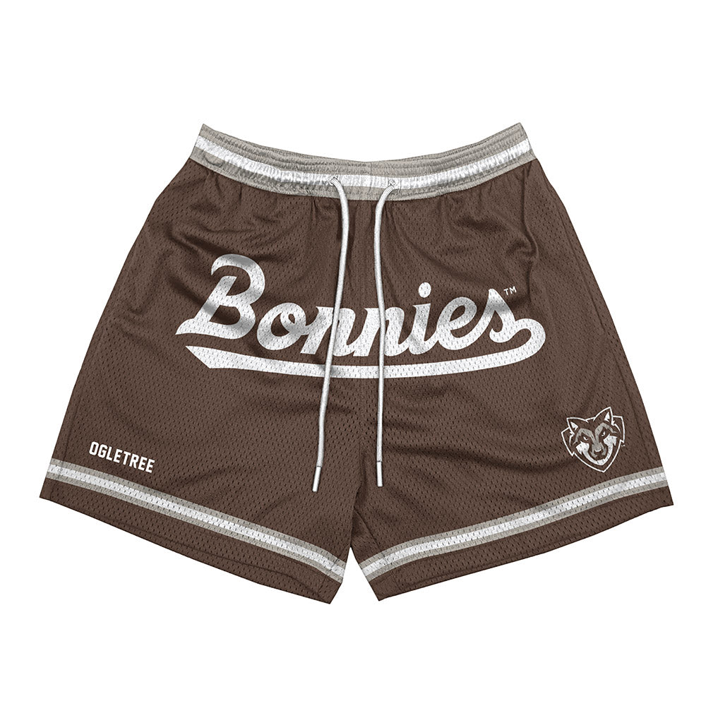 St. Bonaventure - NCAA Men's Track & Field : Cam Ogletree - Shorts-0