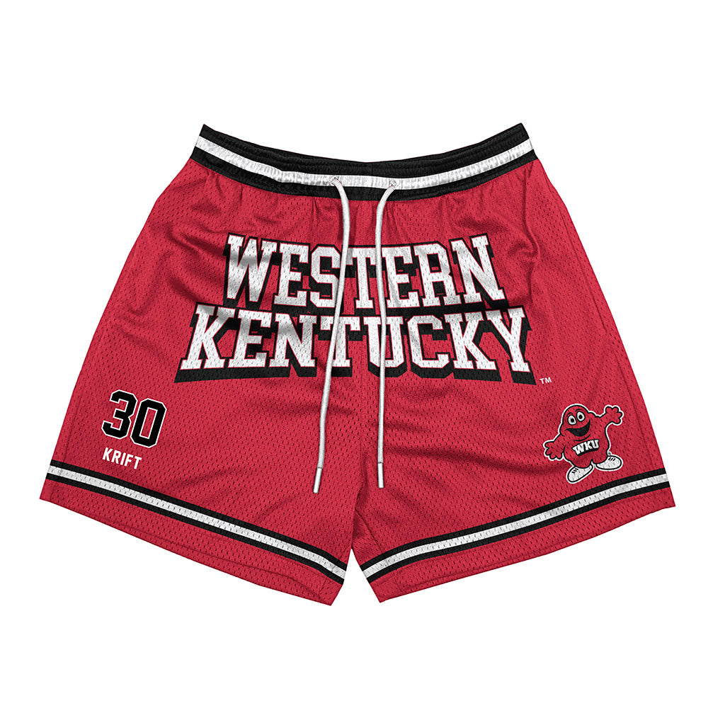 Western Kentucky - NCAA Baseball : Hank Krift - Shorts-0