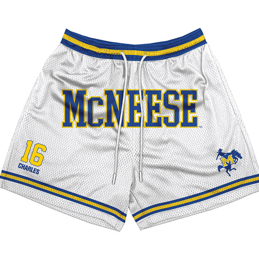 McNeese State - NCAA Football : Cohen Charles - Shorts-0