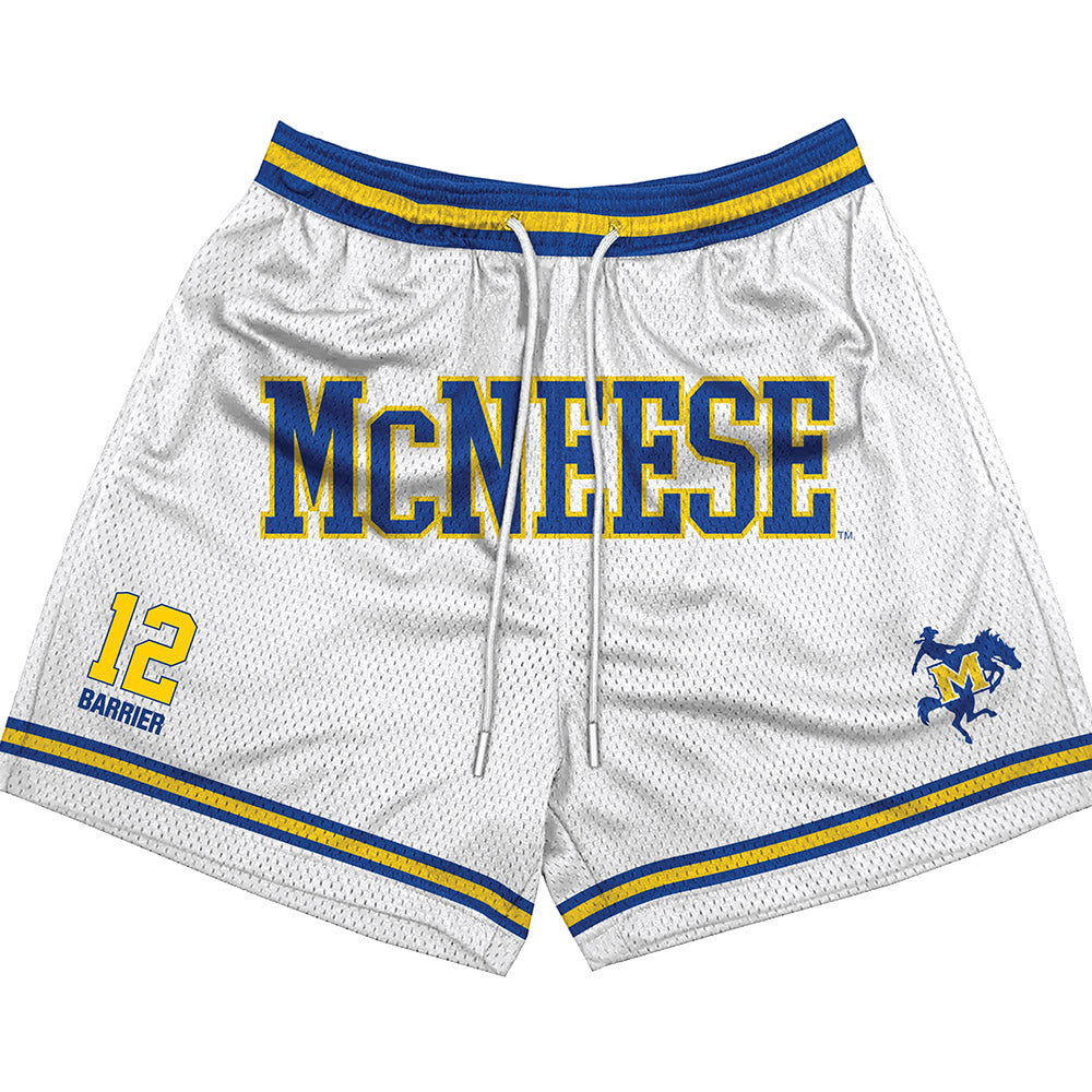 McNeese State - NCAA Football : Brady Barrier - Shorts-0
