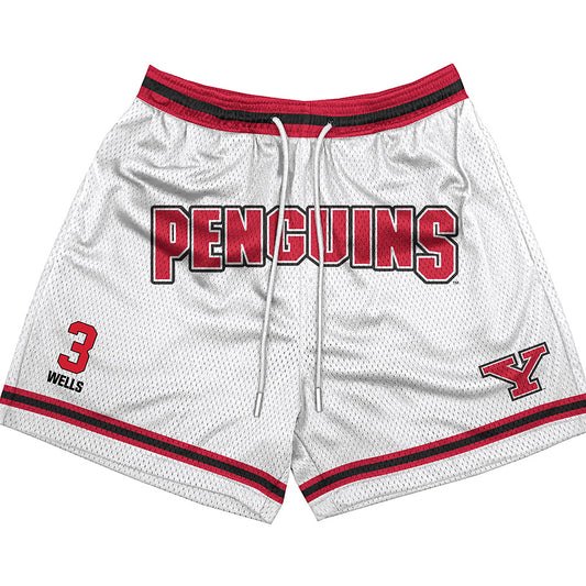 Youngstown State - NCAA Football : Michael Wells - Shorts-0