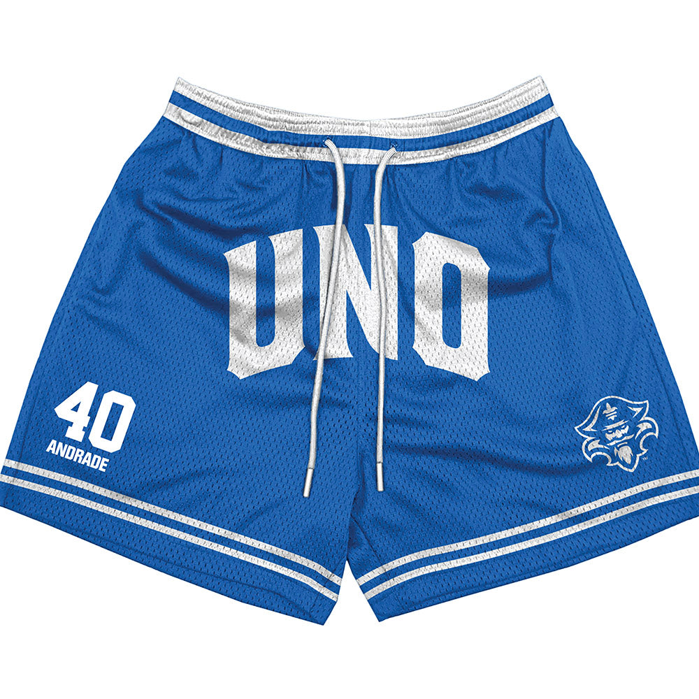 New Orleans - NCAA Baseball : William Andrade - Shorts-0