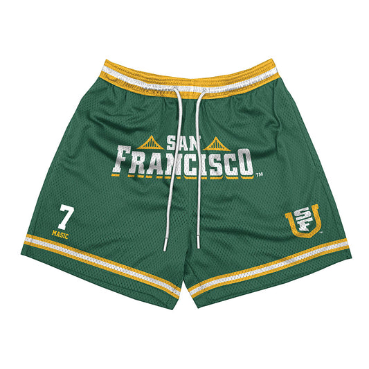 USFCA - NCAA Men's Basketball : Vukasin Masic - Shorts-0