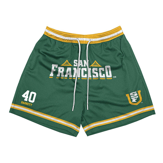 USFCA - NCAA Baseball : Gabriel Barrett - Shorts-0