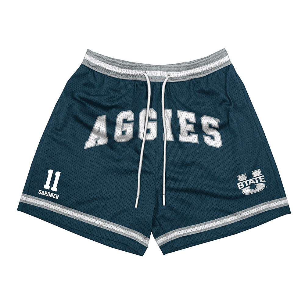 Utah State - NCAA Baseball : Hayden Gardner - Shorts-0