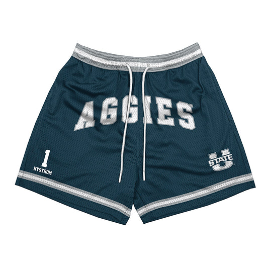 Utah State - NCAA Women's Soccer : Ivy Nystrom - Shorts-0