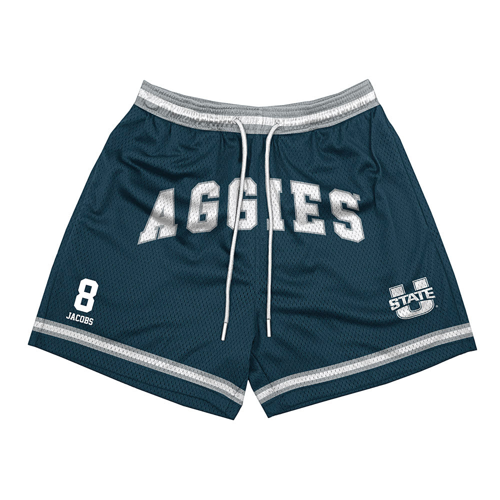 Utah State - NCAA Football : Javen Jacobs - Shorts-0