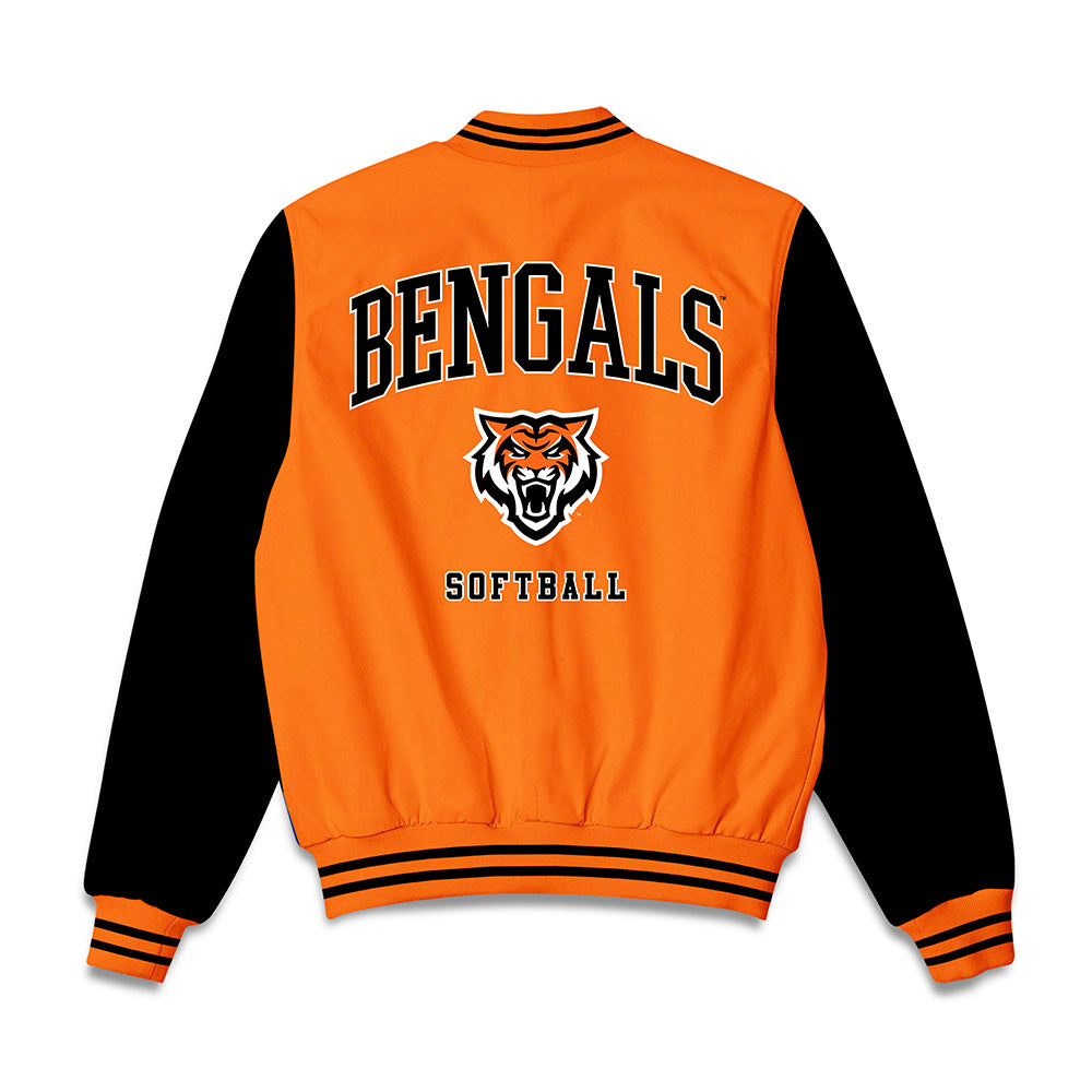 Idaho State - NCAA Softball : Megan Meracle - Bomber Jacket-1
