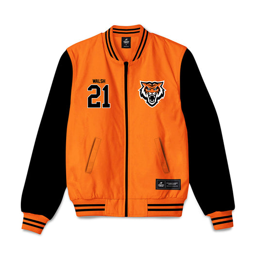 Idaho State - NCAA Women's Volleyball : Mia Walsh - Bomber Jacket-0