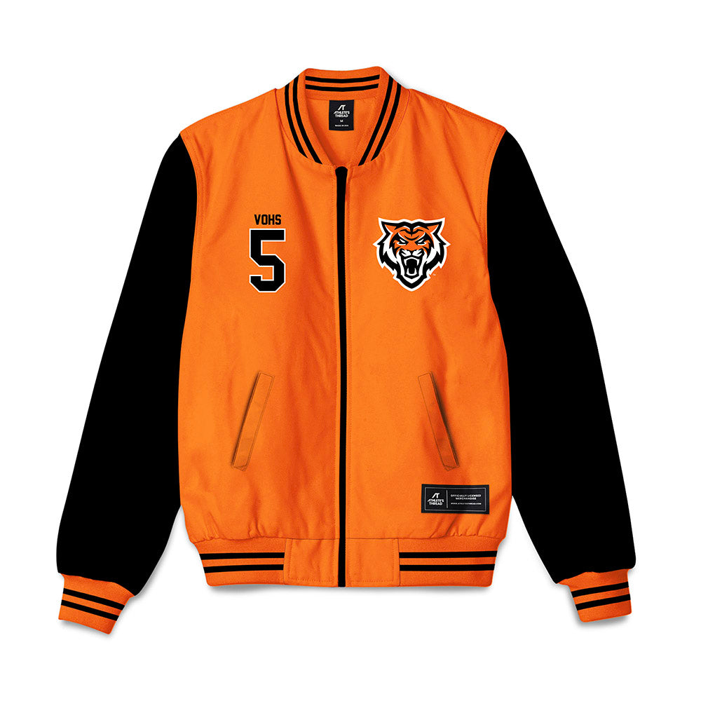 Idaho State - NCAA Women's Volleyball : Gracie Vohs - Bomber Jacket-0
