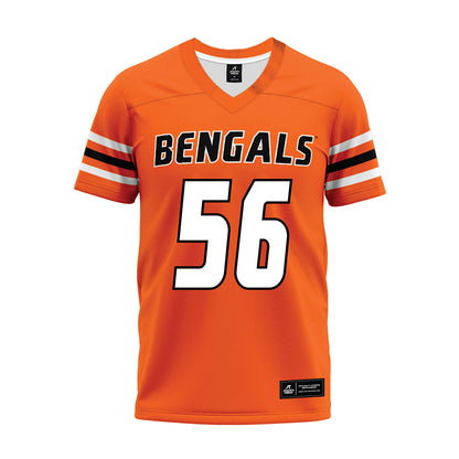Idaho State - NCAA Football : Sitili Palmer - Orange Premium Football Jersey-0
