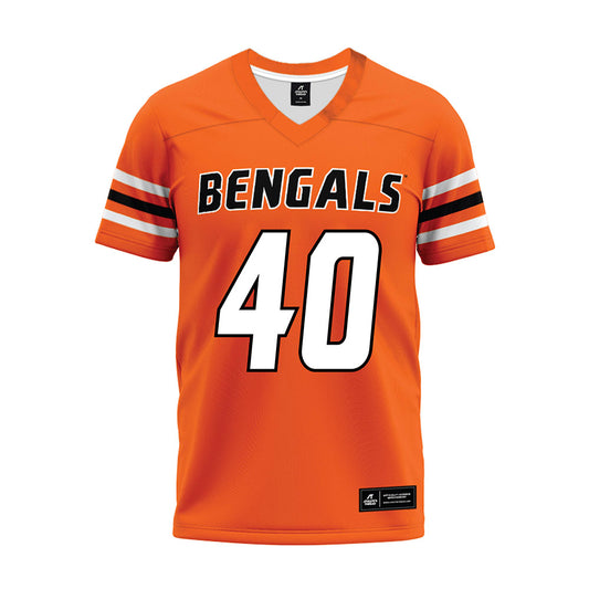 Idaho State - NCAA Football : Parker Graham - Orange Premium Football Jersey-0